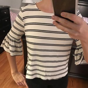 Cupcake and Cashmere Striped Top